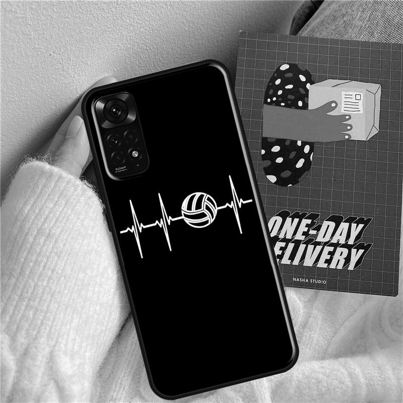 

Volleyball over For Redmi 9 10 10A 9C 10C 12C Case For Redmi Note 8 9 10 11 12 Pro Plus 10S 11S 12S Redmi Note 10S