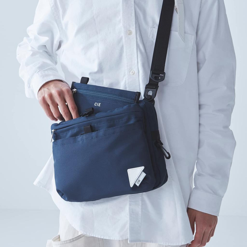 CIE Weather Umhängetasche, Oliv, Leicht, Wasserabweisend, Hergestellt in Japan, Toyooka Bags