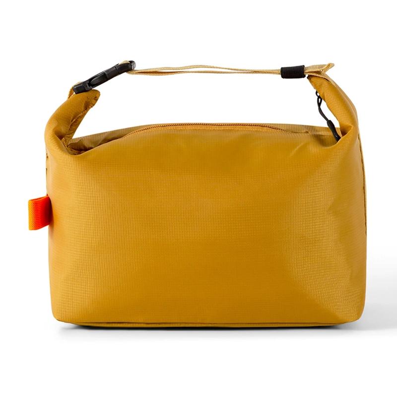 Изолированная сумка для ланча однотонная из алюминиевой фольги, сумка для риса, набор для еды, пакет со льдом, портативная, для обеда, пикника, хранения еды, сумка-тоут