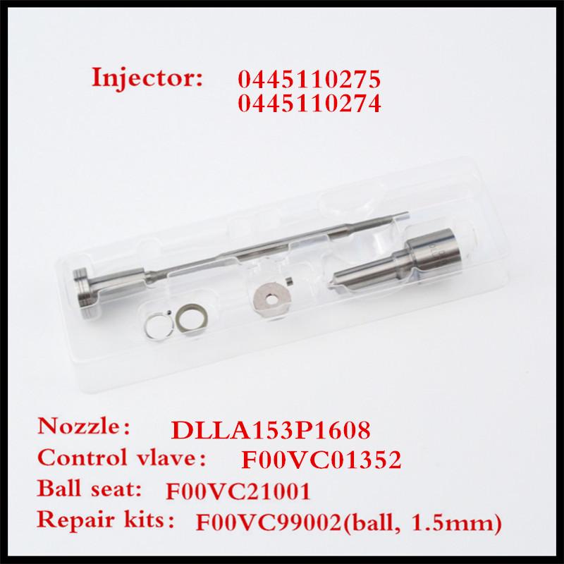 Auto Parts Diesel Common Rail fuel Injector 0445110250, 0445110256, 0445110273, 0445110274, 0445110275, 0445110279, 0445110186