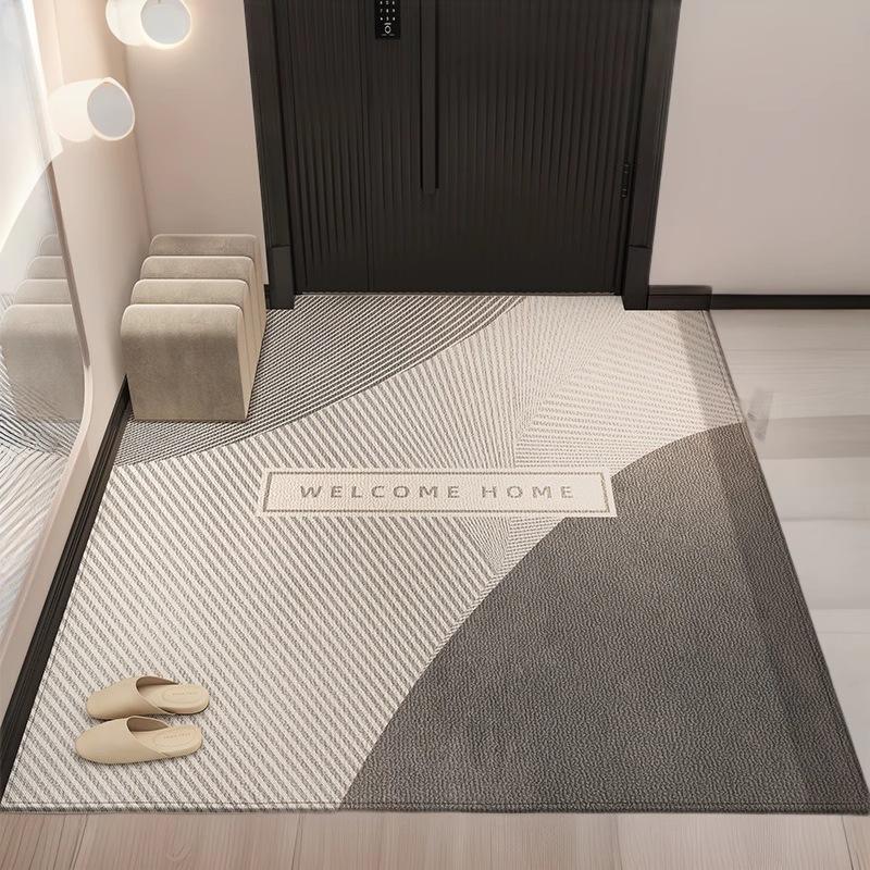 Home Door Floor Mat Household Can Be Cut High Entry Door Entrance Porch Floor Mat Non-Slip, Dirt-Resistant And Easy To Take Care Of Carpet Door Mat