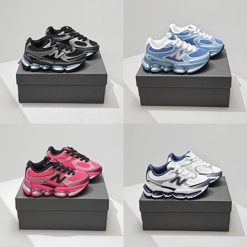 NB2000 Kids' Unisex Breathable Sports Shoes - Comfortable, Soft Thick Sole, Non-slip Casual Runners