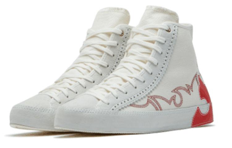 Converse Chuck Taylor All Star Sasha High Top Canvas Le Egret Red Women's 565003C