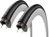 Set of Two Vittoria Zaffiro Pro Full Black (700x23C) Clincher Folding Tires, 111.3Z3.18.23.111BX [Parallel Import]