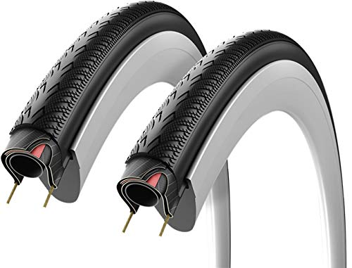 

Set of two Vittoria Zaffiro Pro Full Black (700x23C) Clincher Folding Tires, 111.3Z3.18.23.111BX [Parallel Import]