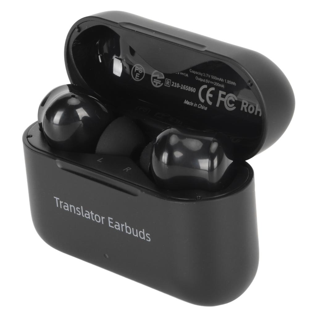 Language Translator Earbuds Support 127 Languages Real Time Translation Wireless Translator Device for Music Calling
