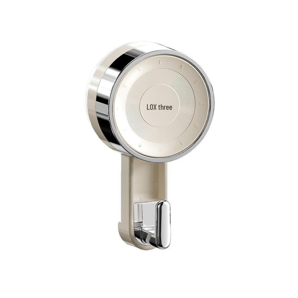 Drehbarer Saugknapf-Haken für Bad & Küche – Bohrfrei, Starkes Vakuum, Rückstandsfrei, Kleber für Türen & Wände.