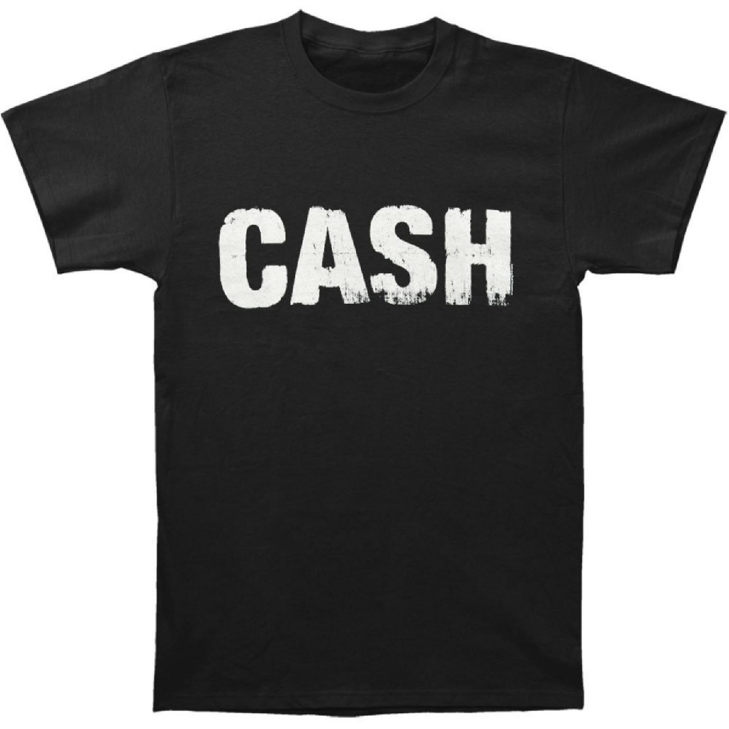 Johnny Cash - Mark Logo T-Shirt - Small S