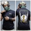 Bia Kill Your Demons Grafik T-Shirt Robust Militärisch Taktisch Fitness Stil Unisex Baumwolle Sommer Streetwear Kurzarm Oberteile T-Shirt