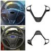 Autocollants de Garniture de Décoration de Panneau de Volant pour Ford Fiesta MK7 2009 - 2017 Ecosport 2012-2017 Accessoires