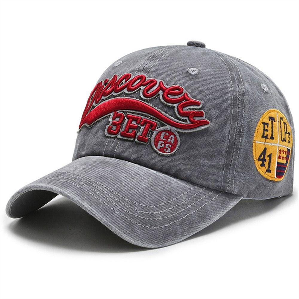 Vintage Letter Baseball Cap Snapback Trucker Hat Fashion Hip Hop Hat  Outdoor Streetwear