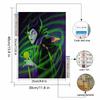 Full Round Diamond Painting The Witch and The Crow Art Rhinestone Picture Mosaic DIY 5D Cross Stitch Embroidery Home Decoration