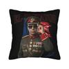 MMbappes Meme Soccer  Square Pillowcases Polyester Sofa  Cushion Cover Creative Home Decoration Throw Pillow Case