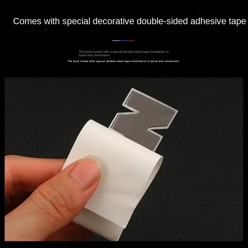 3D ABS M Logo Samochodu Odznaka Boczna Nadwozia Tylna Naklejka Dekoracyjna Na Bagażnik Modyfikacja Samochodu Akcesoria Do Wszystkich BMW M Power X1 X3 X5 X7 E71