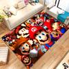 Retro M-Mario Bros Game Cartoon Living Room Non-Slip Area Rug Soft Carpet for Bedroom Kids Playroom Sofa,Home Decor Doormat Gift