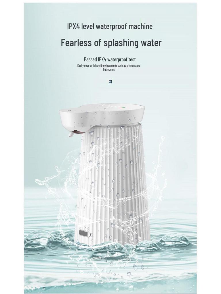 Cross-Border Automatic Smart Foam Soap Dispenser with USB Charging