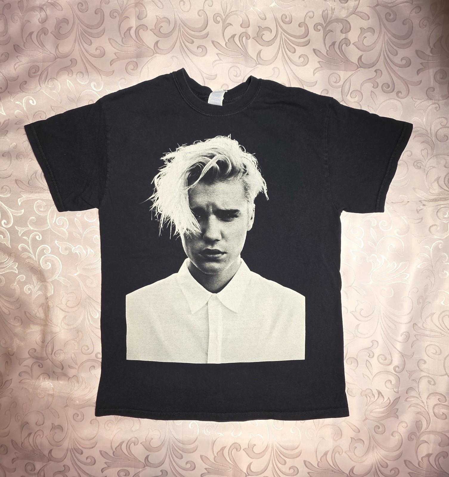 Justin Beiber Purpose Tour Tshirt Adult Medium 2016 Concert Pop R&B Music Band Unisex T-Shirt XXL