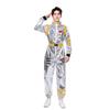 Halloween Astronaut Raumanzug Silber Body Unisex Erwachsene Kostüm