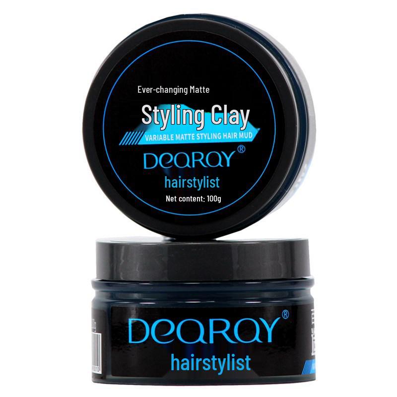 Matte Styling Hair Clay for Men - Volumizing & Shaping Paste, Natural Hold, 100g