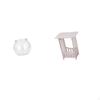 Transparent Small Fish Tank Clear Household Ornament DIY Bowl Vase Table for Bedroom Desktop