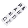 1Pc 3D ABS Letters Car Front Hood Badge Bonnet Sticker Rear Trunk Emblem Logo Decal Accessories