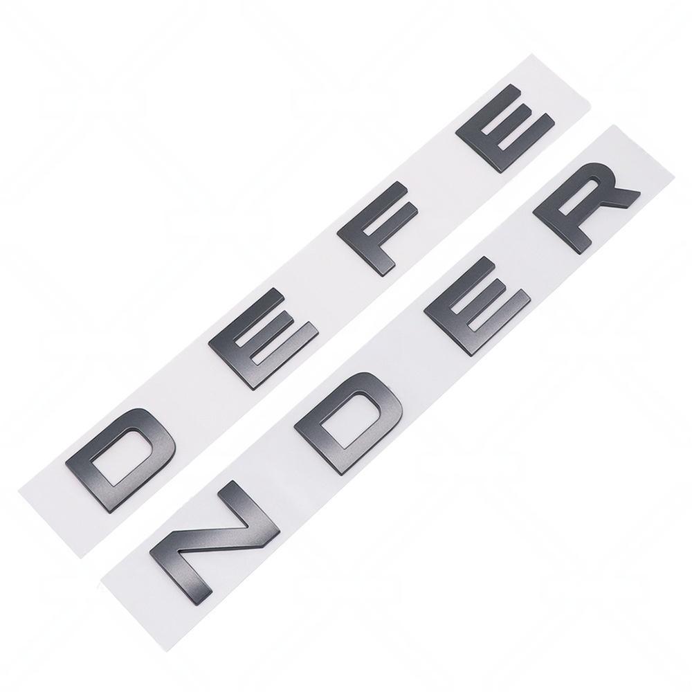 1Pc 3D ABS Letters Car Front Hood Badge Bonnet Sticker Rear Trunk Emblem Logo Decal Accessories