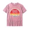 Awesome Since January 1985 Birthday Shirt Vintage Shirt TShirt Cotton Tees For Unisex Summer T Shirt Casual Retro