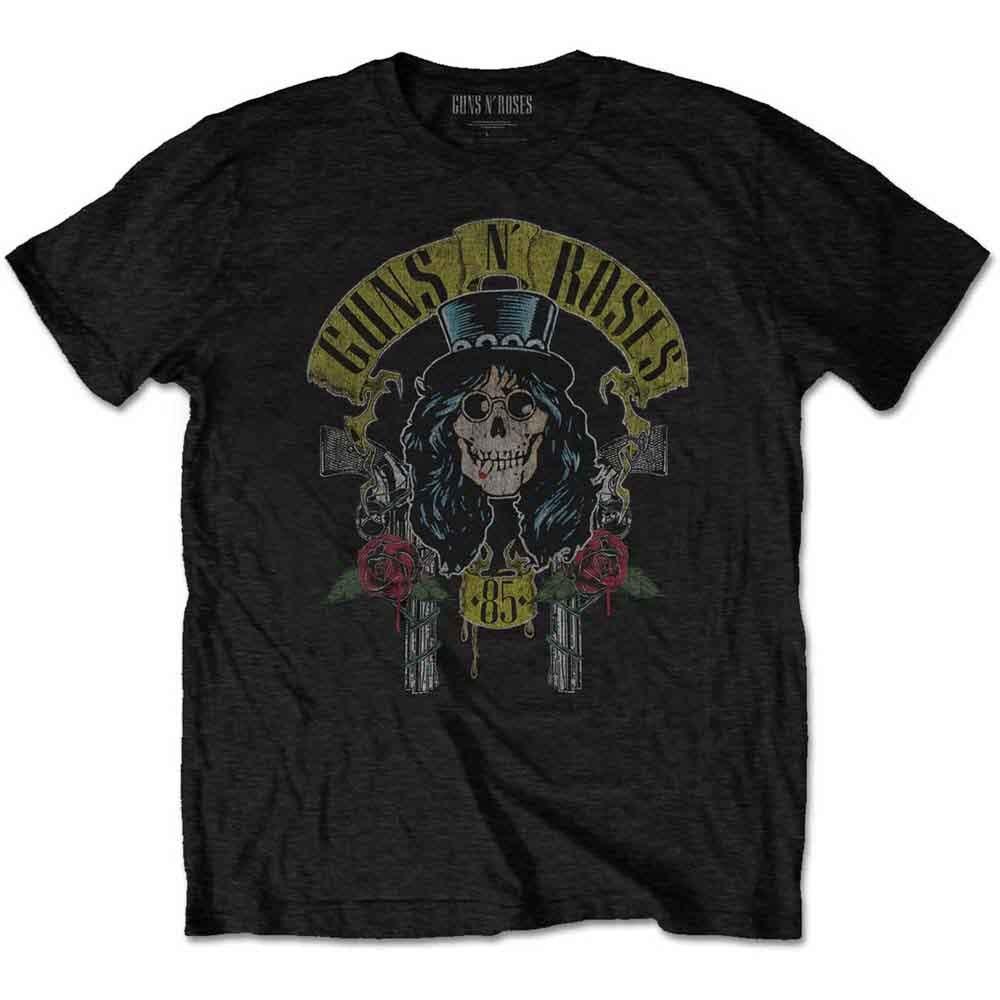 Guns N  Roses Slash 85 T-Shirt Black New Unisex T-Shirt XXXL