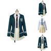 Danganronpa Chiaki Nanami Halloween Kostuum Set Met Stijlvolle Jas Shirt En Rok