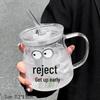 Elegant Portable Glass Beverage Cup