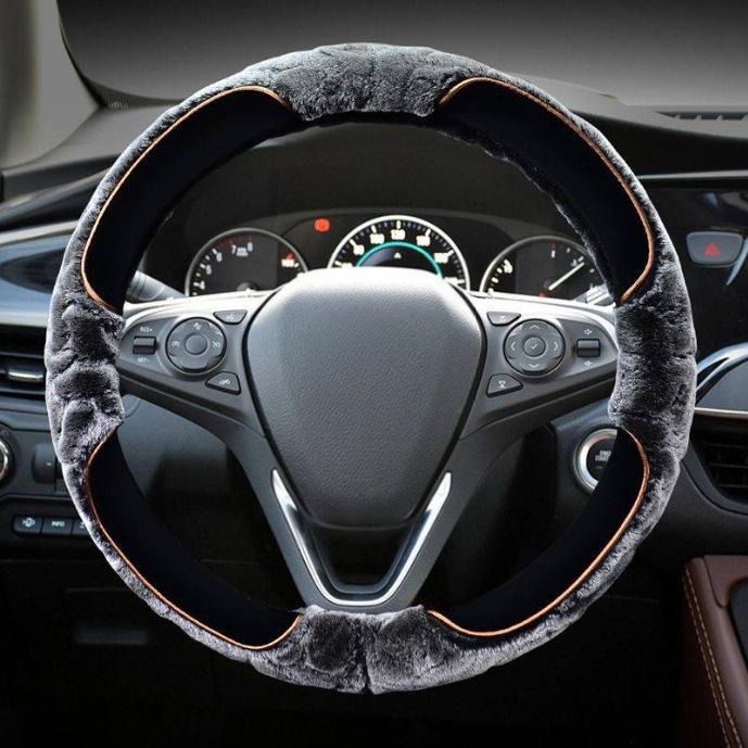 

Winter Plush Steering Wheel Cover for Buick Envision, Angkewei, Excelle, Verano, LaCrosse, Regal, GL8 - 6-Spoke. See details