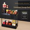 Pull-out Storage Rack for Kitchen and Bathroom