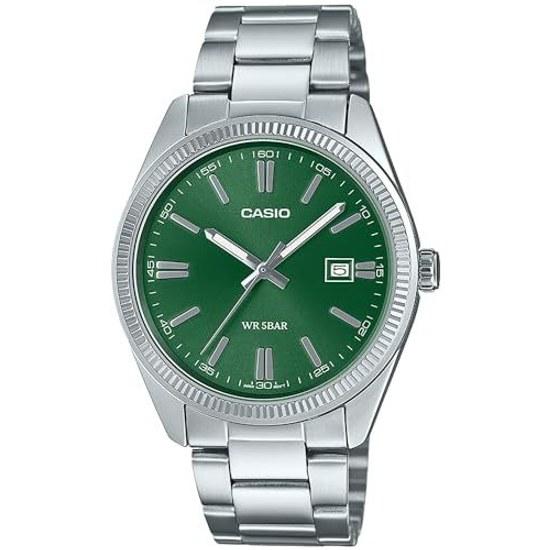 Casio Watch Collection MTP-1302D-3AJF Mens Dark Green
