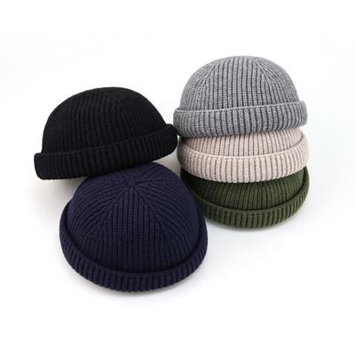 Heren Wollen Gebreide Muts - Japanse Stijl, Warm, Winddicht, voor Herfst & Winter
