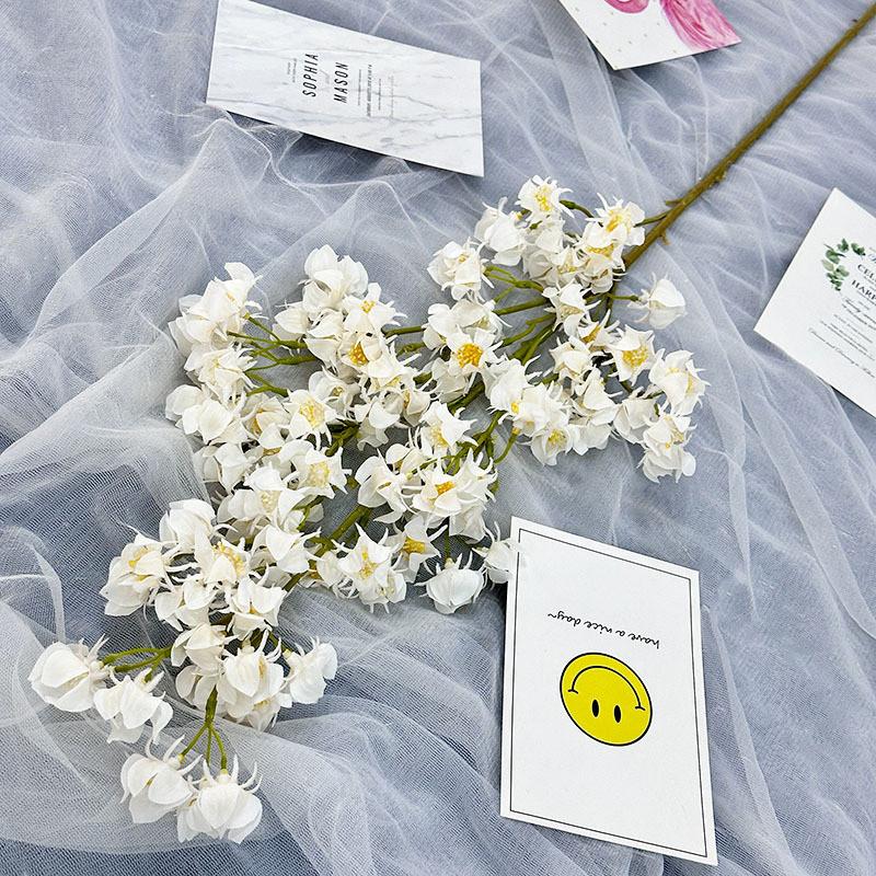 

Home Hop Flower Garden Decoration Wedding Ornament Photography Gift Props White