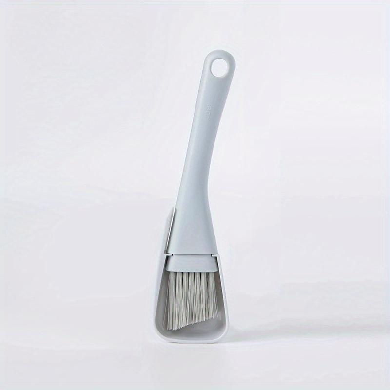 Window Groove Cleaning Brush Windows Slot Cleaner for Door Floor Gap Keyboard Brush+Dustpan 2 In 1 Household Cleaning Tools Kit