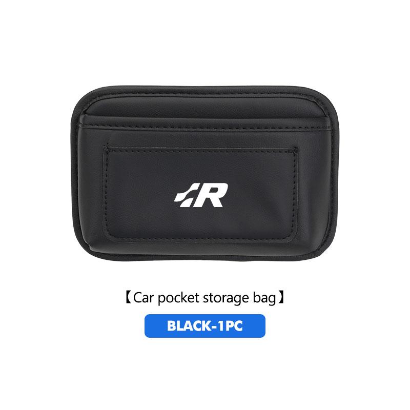 RUN1 For Volkswagen VW Car Storage Pocket Seat Back Side Door Hanging Bag Card Purse Polo Jetta Sagitar Magotan Passat B5 B6 B7 CC