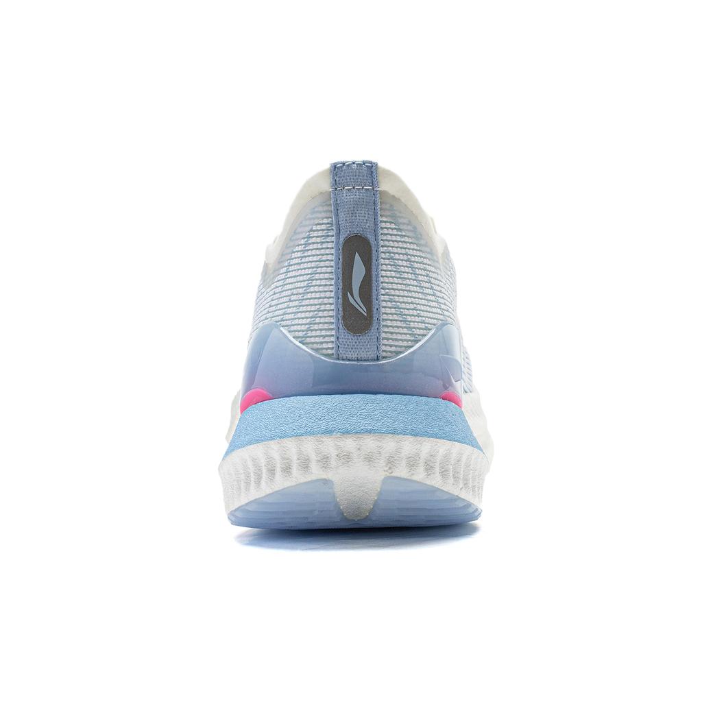 New LINING Shadow 2 Essential Running Shoes Women's Low top Standard White/Glacier Blue ARRU004-1