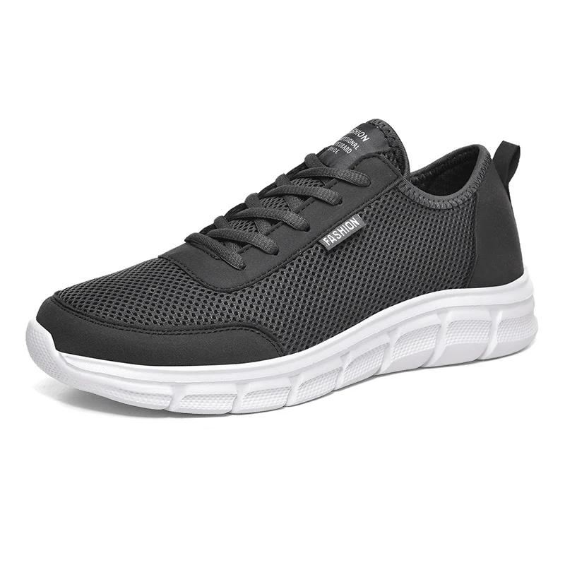 Mesh Men Shoes Lac-up Casual Shoes Men Sneakers Breathable Lightweight Footwear Comfortable Sport Trainers Zapatillas Hombre