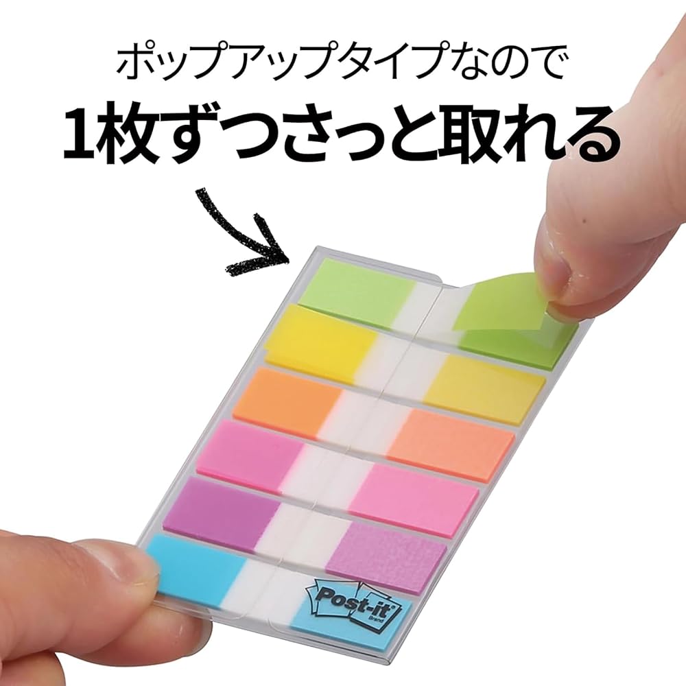 3M Post-it Film Index Tabs Thin 20 Sheets Pads 680MSH