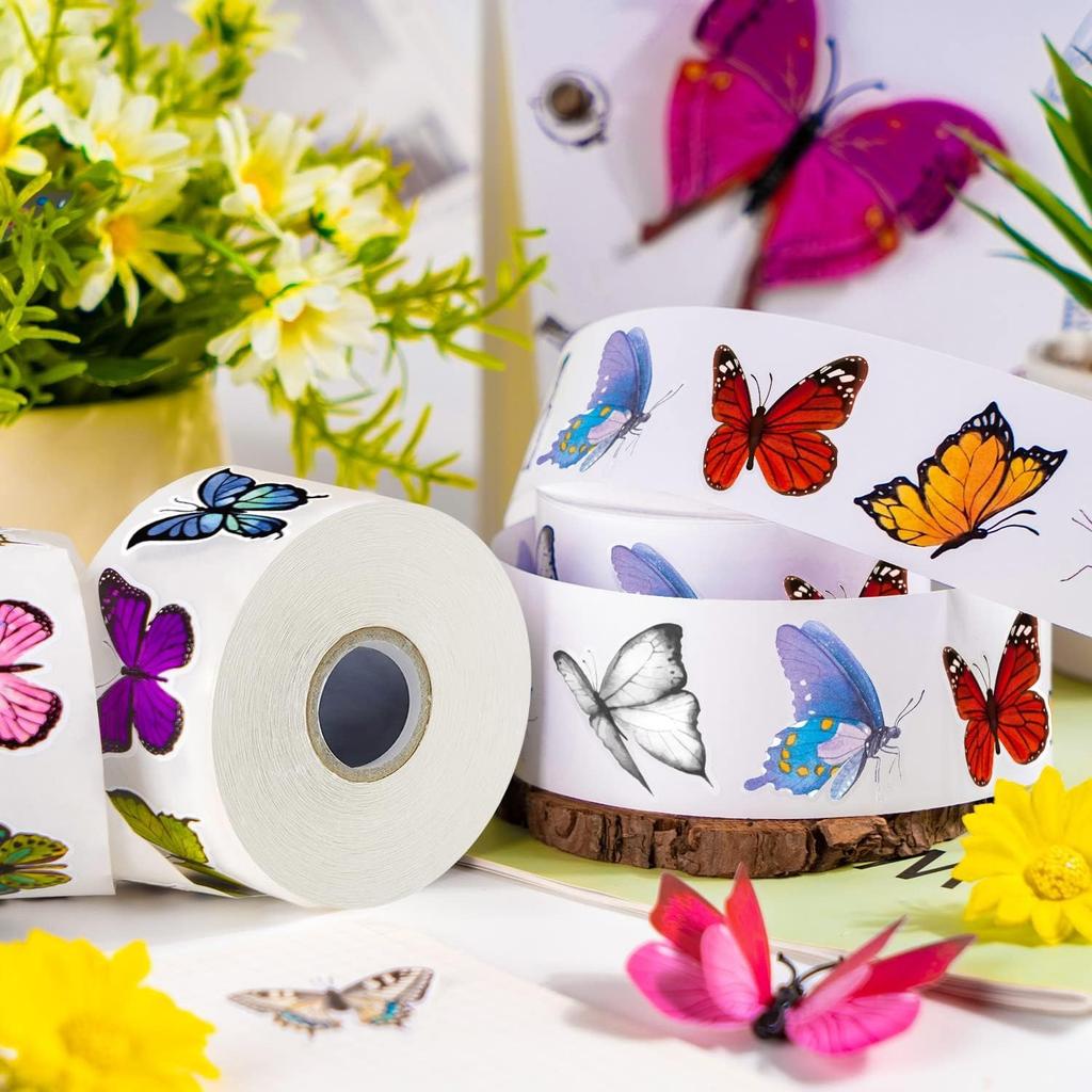 100-500Pcs High-Quality Creative High-Quality Butterfly High-Quality Decorative High-Quality Stickers High-Quality Gift Self-assembly High-Quality