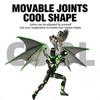T13 Action Figure with Lots of Accessories 3D Printed Multi-Jointed Titan13 Figure Black Dummy 13 Desktop Decorative Toy