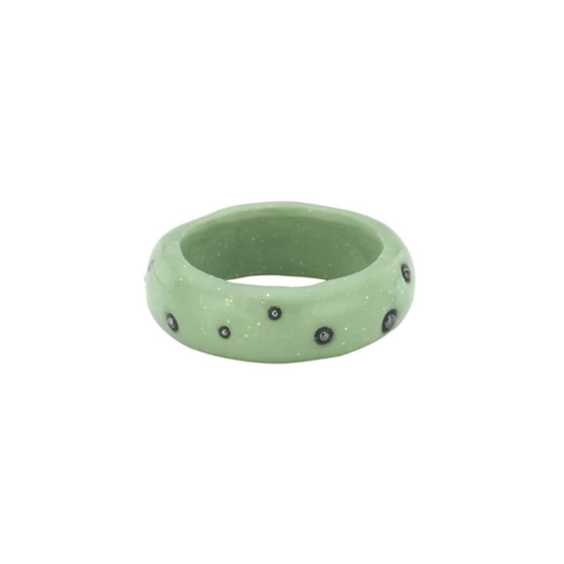 nff black ball around-mint green