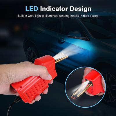 HLW-500 Mini Plastic Welder 50W Plastic Welding Machine 220V Welding Gun Car Bumper Repair Tool Soldering Iron Staples Tools Kit