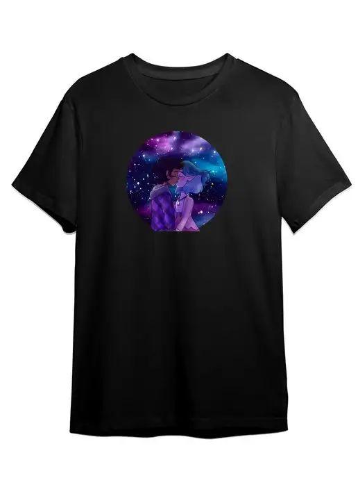 The Owl House T-shirt (Romance/Anime/Starry Sky print)