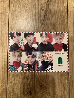 [USED] BTS Christmas Card Autographed