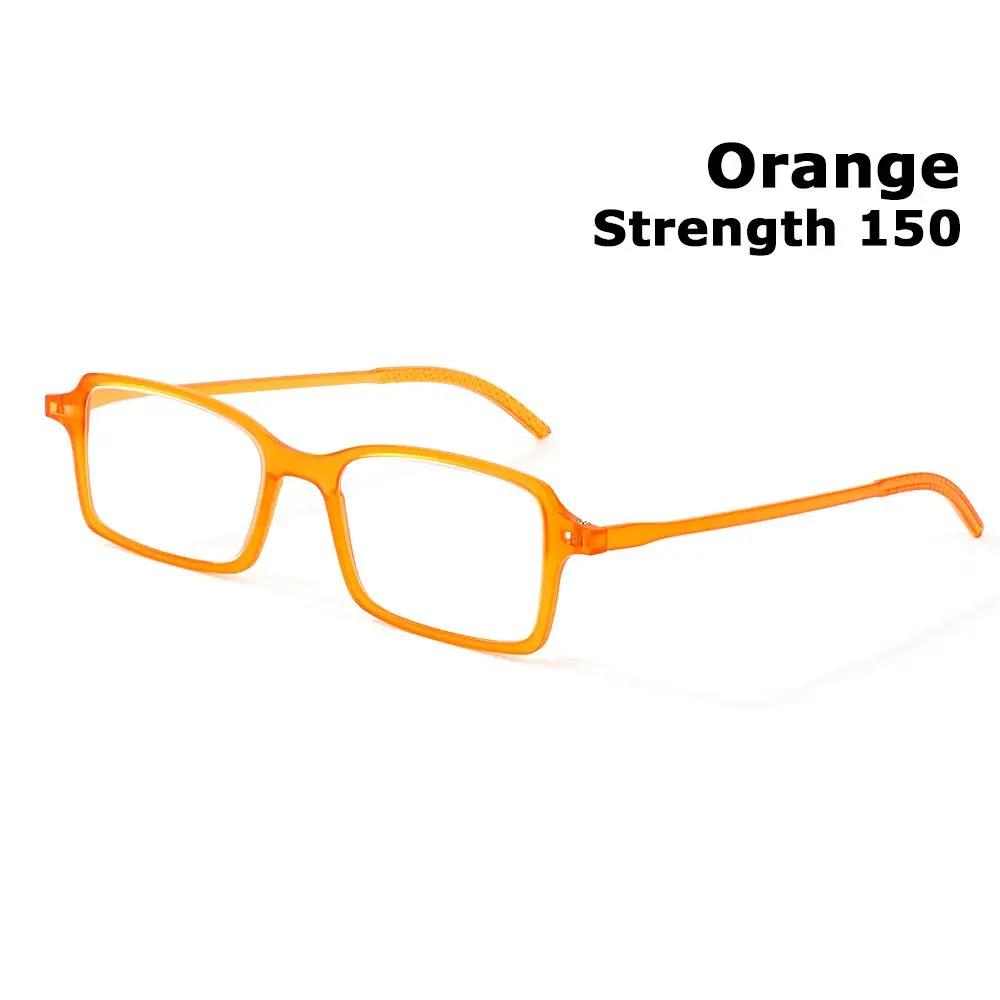 

Comfortable Portable Vintage Ultra Thin Frame Anti-Blue Light Eyeglasses Reading Glasses Eye Protection Strength 1.5