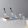 Shangqi Round Colored Glass Tumbler Set