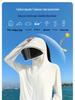 Women's UV Protection Ice Silk Sun Hoodie with Full Face and Neck Coverage