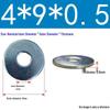 Galvanized Flat Metal Washer Spacer M3-M60